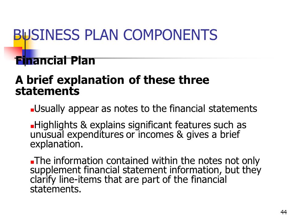 What Are the Basic Components of a Business Plan?